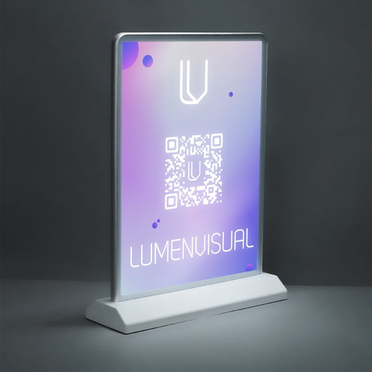 LUMAdesk - Présentoir lumineux A4