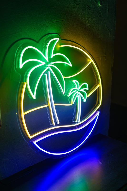 Néon "Plage" - LUMENeo
