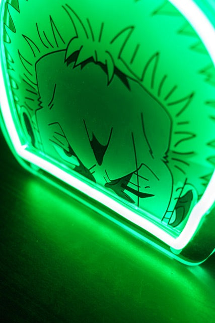 Zoro (Anime One Piece) - LUMENeo - Lumen Visual - néon décoratif