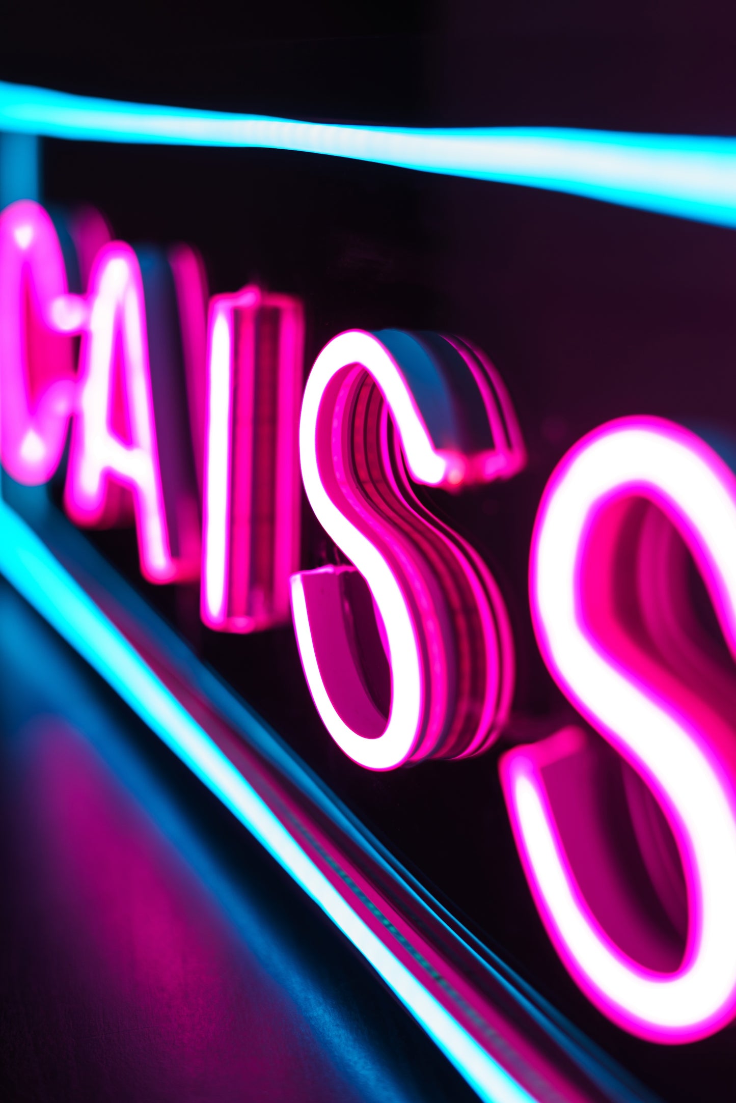 Néon "Caisse" bi-colore - LUMENeo - Lumen Visual