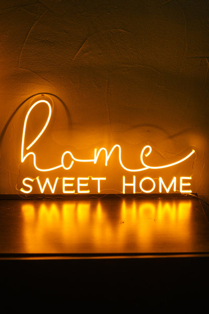 Néon "Home Sweet Home" - LUMENeo